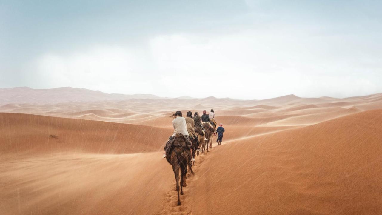 ホテル Mhamid Sahara Camp - Mhamid El Ghizlane マハミド エクステリア 写真