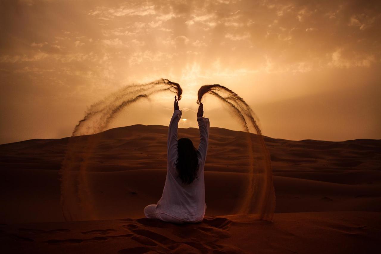 ホテル Mhamid Sahara Camp - Mhamid El Ghizlane マハミド エクステリア 写真