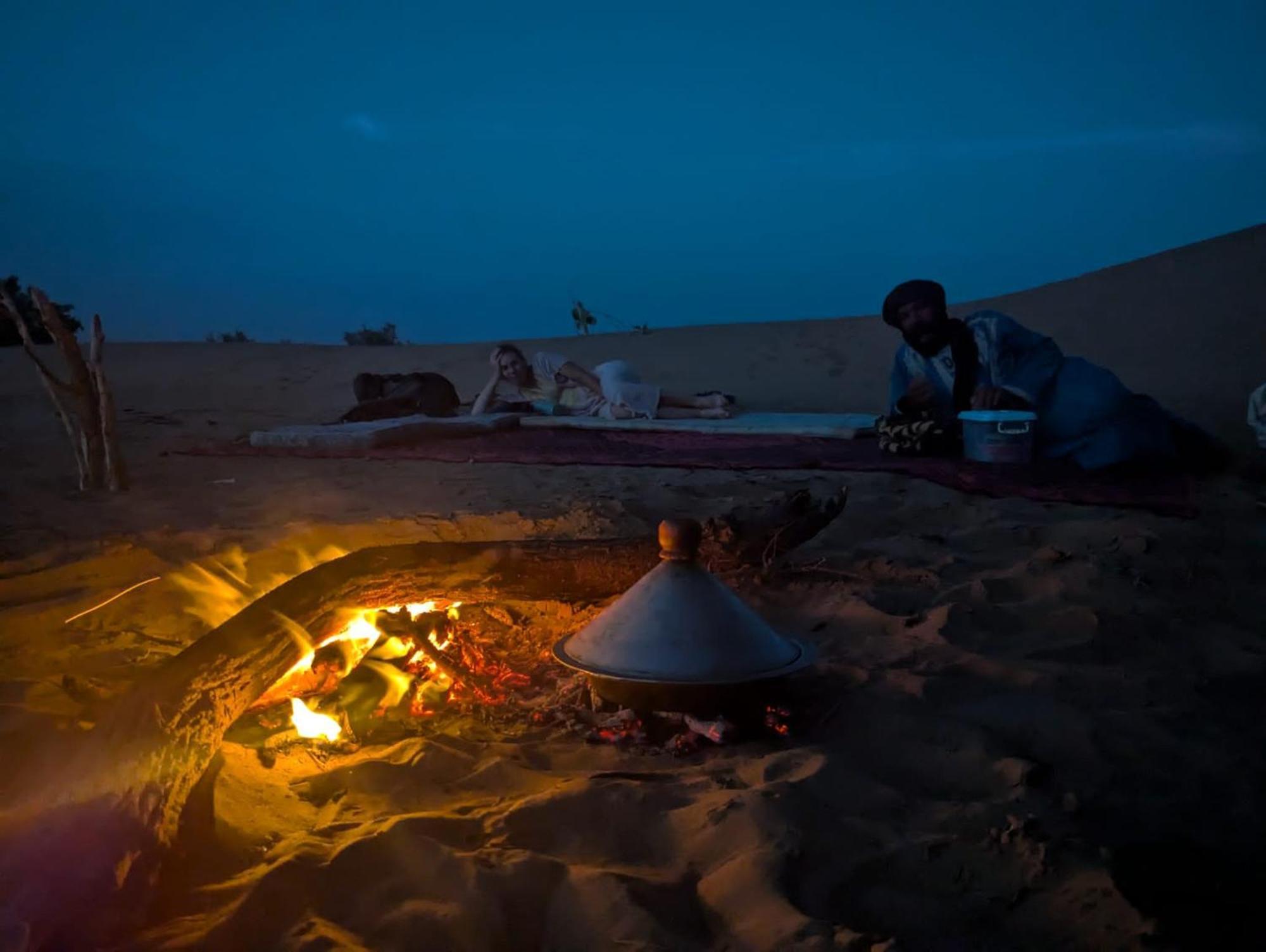 ホテル Mhamid Sahara Camp - Mhamid El Ghizlane マハミド エクステリア 写真